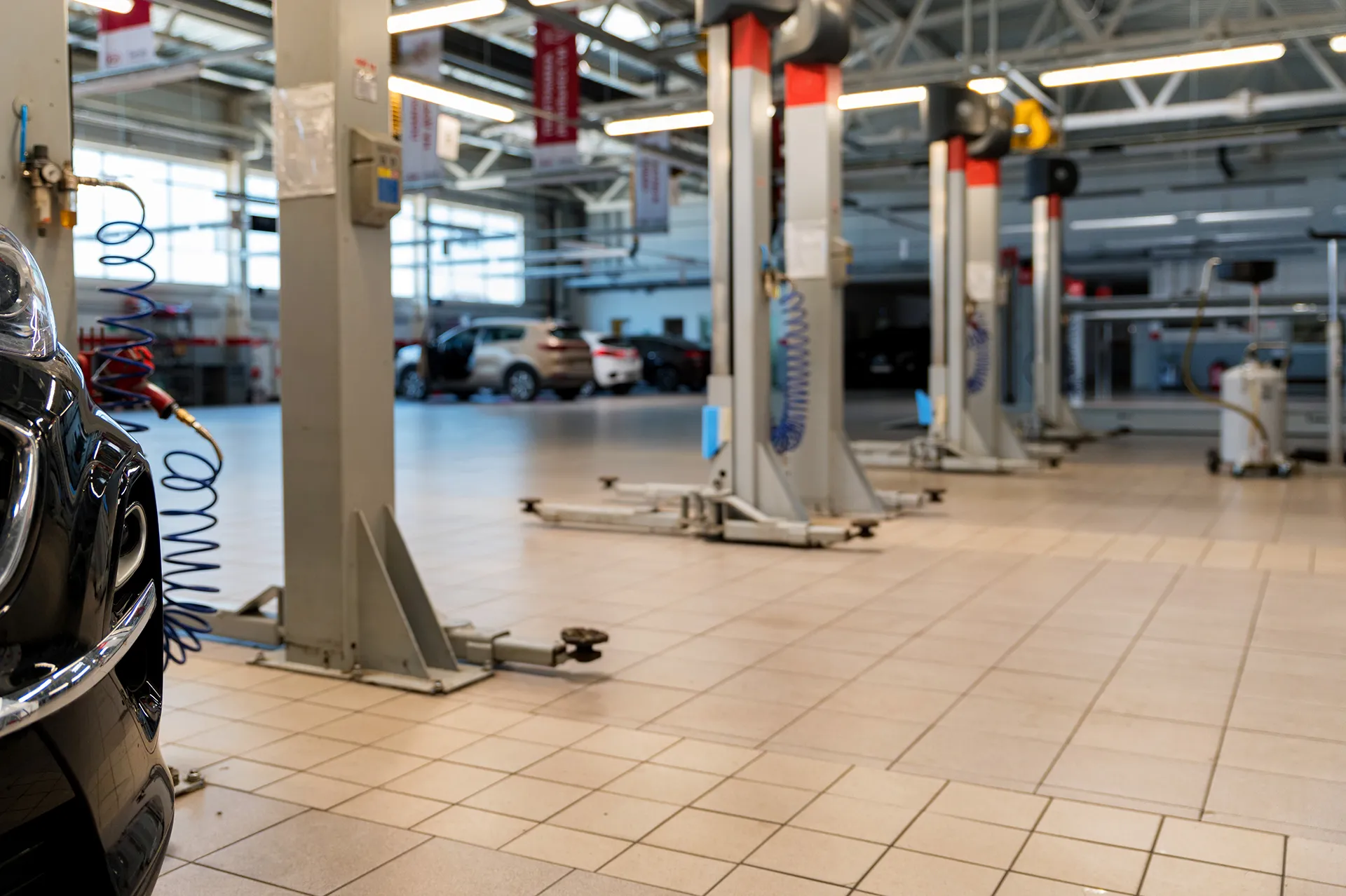 Werkstatt von Landauer Karosserietechnik