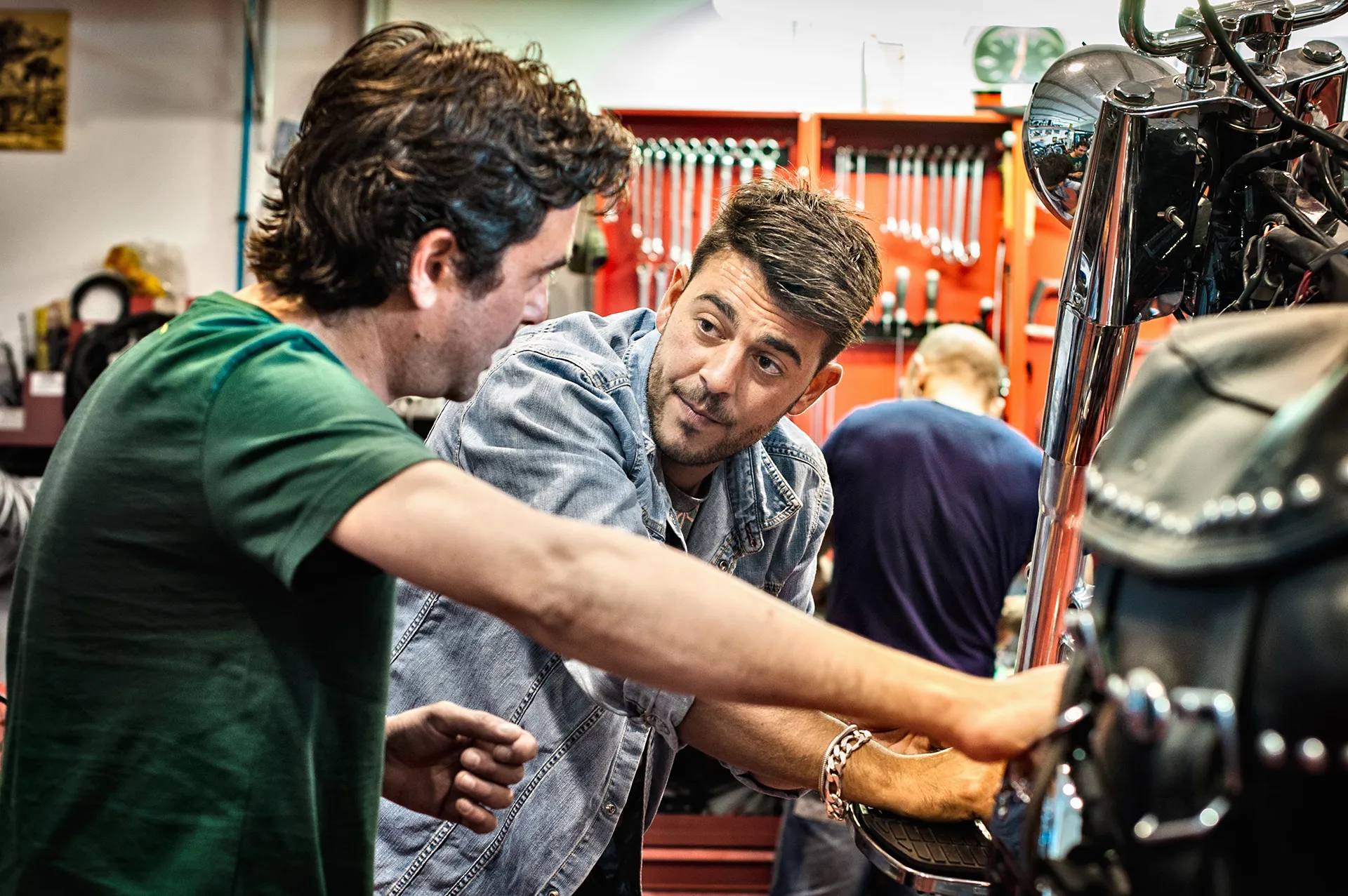Kundengespräch in der Werkstatt
